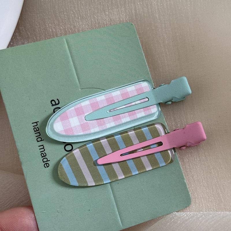 2/3/4 шт. простая розовая сакура бесшовные заколки для волос женские ацетатные листы без изгиба зажим для челки зажим для волос заколки для волос инструмент для укладки волос