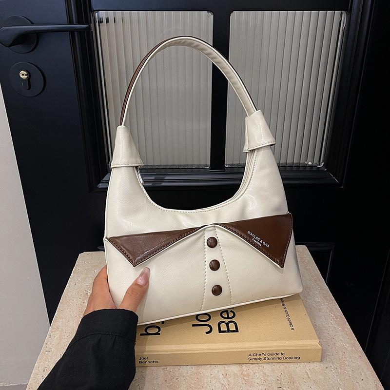 Нишевый дизайн, популярная сумка высокого класса, женская, осень-зима 2024 года, новая, вместительная сумка через плечо для поездок на работу и подмышку