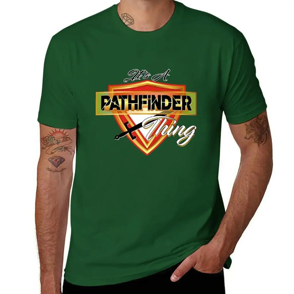 Pathfinder Thing T-Shirt anime boys whites cute tops men clothings