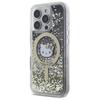 Hello Kitty Liquid Glitter Fever Magsafe - Etui Iphone 16 Pro (Czarny / Złoty)