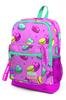 Coral High Kids Светло-розовый Водно-зеленый школьный рюкзак с четырьмя отделениями и узором Macaron 23462