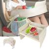 Foldable Car Table for Dining Drawing Multiple Pockets Safety Seat Accessories  Children Aged 2-7