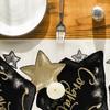 Artoid Mode Watercolor Congrats to You Star Trencher Cap Graduation Table Runner, Kitchen Dining Table Decoration for Home Party Decor 13x36 Inch