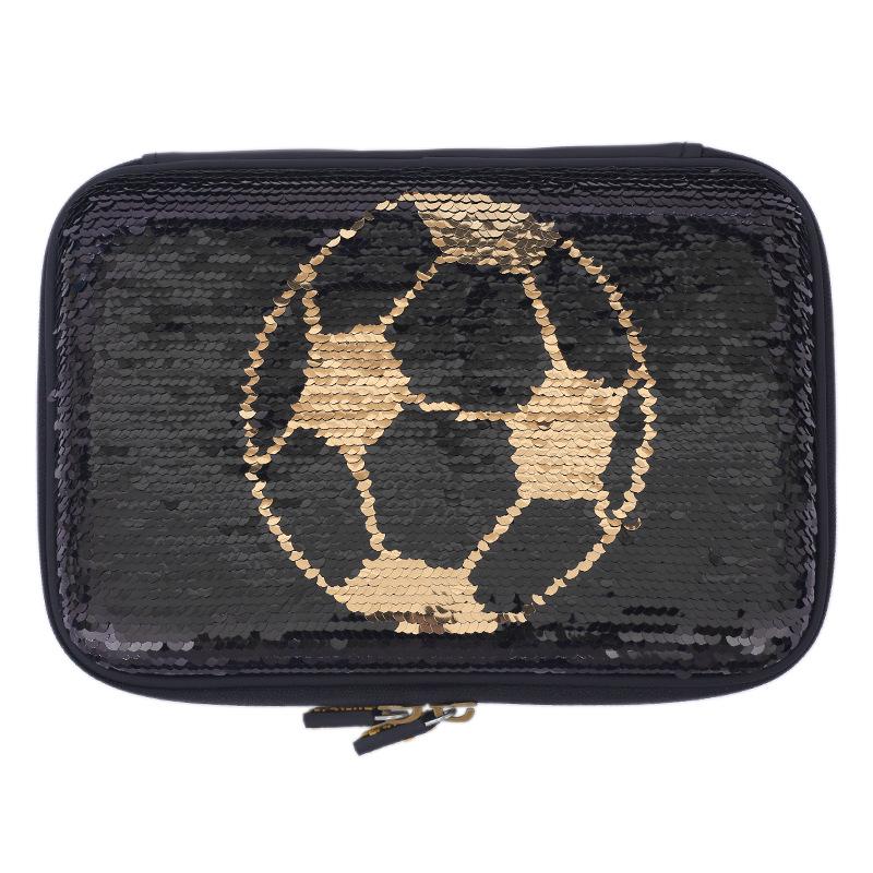 Многофункциональный пенал Lezhiyuan Sequin для учеников начальной школы, пенал EVA в стиле Smiggle