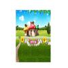 House Corner Theme Backdrop for Summer Weddings,Birthdays,Graduations,Party Decor Banner,Picturesque Scene,Tapestry