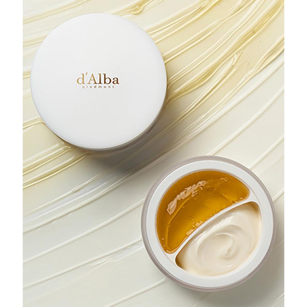 d'Alba Двойная сыворотка и крем White Truffle 70 г + сыворотка Aqua 35 г + 1 питательная маска