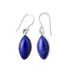 Lapis Lazuli Gemstone Earring, 925 Sterling Silver, Birthday Gift, Anniversary Jewelry, Dangle Earring, Partywear Jewelry