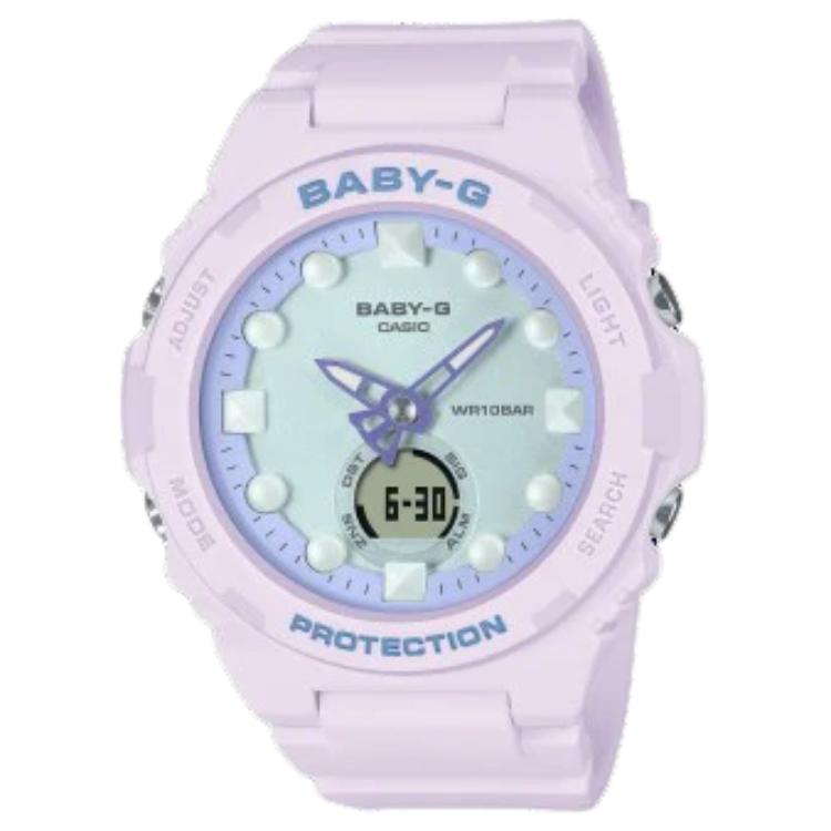Casio Женские часы BABY-G Синие BGA-320FH-4AJF BGA-320FH-4AJF
