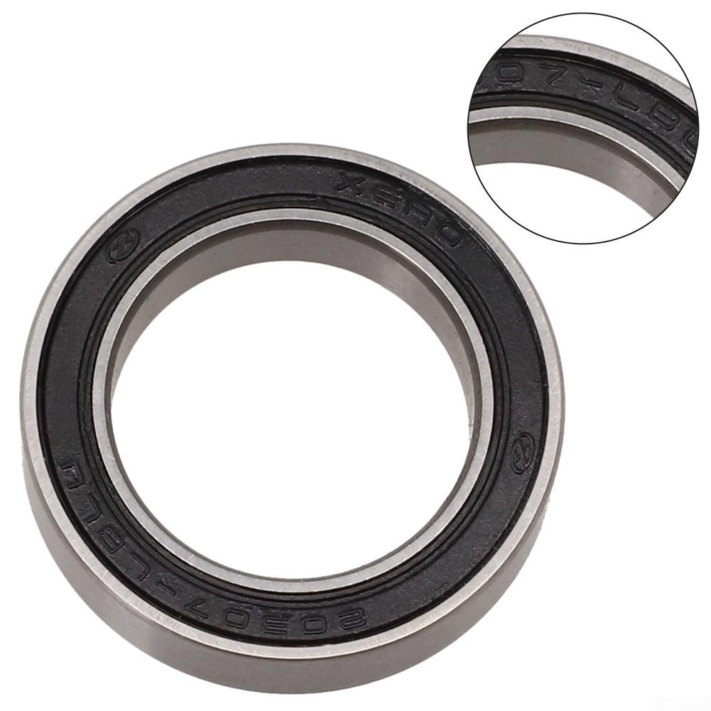15 г велосипедный шарикоподшипник 20307-2RS черный + серебристый, сталь высокого качества