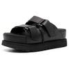Золотая звезда Сандалии Hi Slide 'Черный' Женские 1152651-BLK