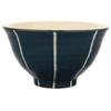 Mino Ware Lightweight Tea Bowl Konahiki Tokusa Navy Blue 132-1026