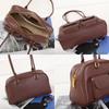 Женская сумка-тоут Douxiaozhu из натуральной кожи, большая вместимость