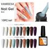 VANREESA 61 цвет, набор гель-лаков для ногтей, набор чистых гель-лаков для ногтей, УФ-светодиодная лампа, набор гель-лаков для ногтей, блестящий лак телесного цвета, стартовый маникюрный салон, подарки для женщин своими руками