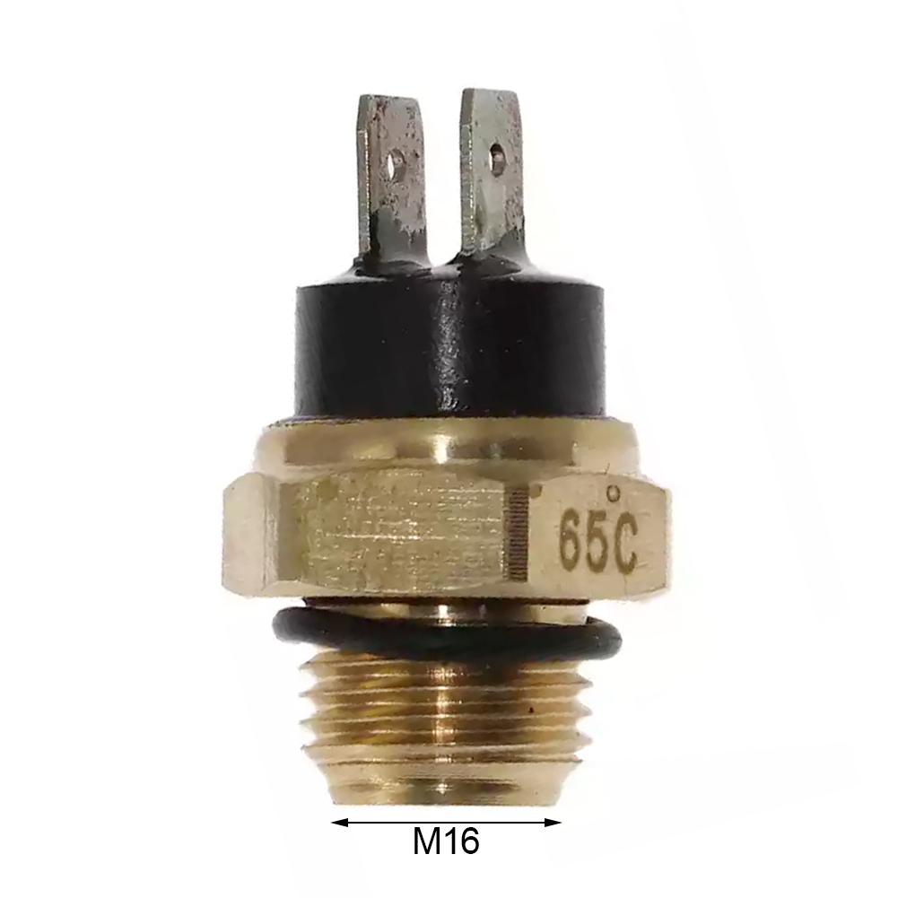 M16 65/75/80/85/90/95° Медный Датчик Температуры Воды Мотоцикла Термостат Вентилятора Охлаждения Радиатора Переключатель Датчик