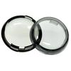 YIBO 4X Turn Signal Light Smoke Lens Cover with Bulb for 1986-2017 Harley Touring Dynasoftail Sportster Street Glide 883