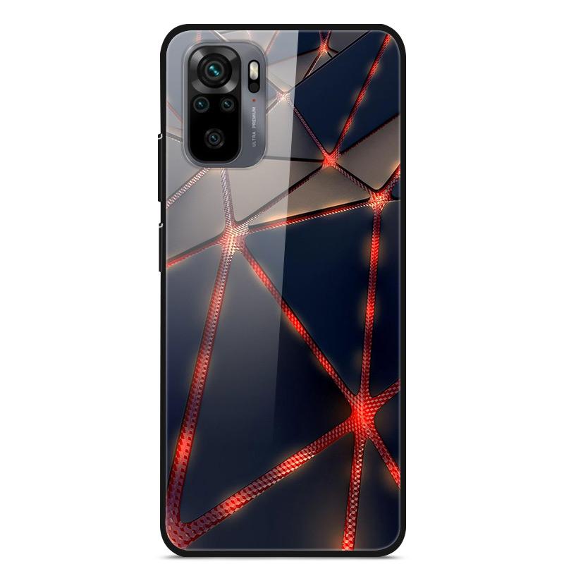 Закаленное Стекло Чехол Для Xiaomi Redmi Note10 Pro Чехол Стеклянная Задняя Крышка Для Xiaomi Redmi Note 10 10Pro Max Чехол Note10 5G Корпус