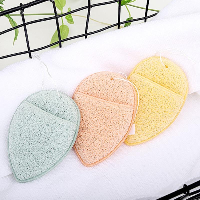 Натуральный очищающий спонж для мытья лица Konjac Konnyaku Exfoliator Очищающая губка Многоразовый инструмент для глубокой очистки лица