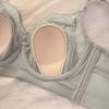 French Thin Lingerie Women's Adjustable Bra Breast Retraction Anti-sagging and Shaping Bra Push Up Bra