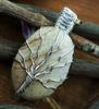 Изображение Яшма Драгоценный камень Медная проволока ручной работы Wrap Tree Of Life Подвеска Ювелирные изделия