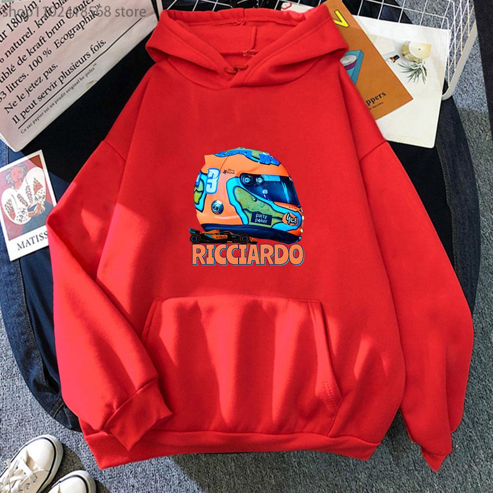 2022 F1 car Mclaren Team с Mcl36 автомобильные толстовки Daniel Ricciardo шлем толстовка F1 Y2k одежда для женщин и мужчин уличная одежда унисекс