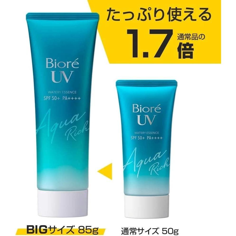 Biore UV Aqua Rich Водянистая Эссенция 85 г умножить на обычный Солнцезащитный крем (размер 1.7) SPF50 + / PA ++++
