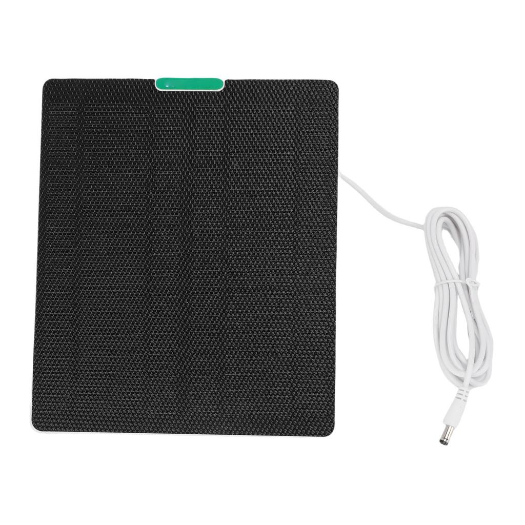 10W ETFE Solar Panel Fit for Ring Security Camera DC5521 Interface Universal Solar Charger Black