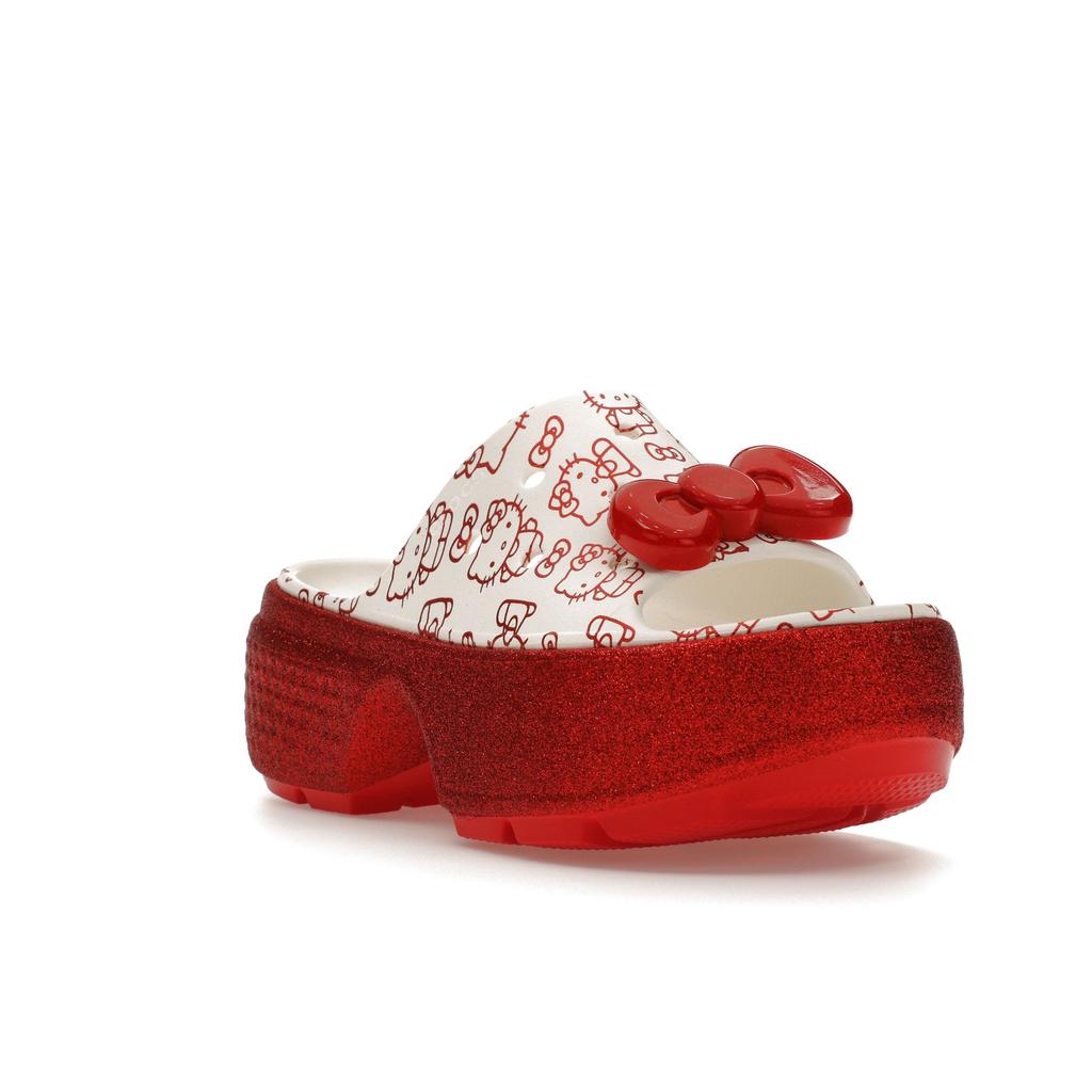 Crocs Мужские кроссовки Hello Kitty x Stomp Slide 50th Anniversary White 209815-100