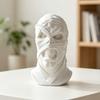 Настольное украшение на Хэллоуин, 3D-печатная фигурка мумии, жуткая статуэтка зловещей головы, украшение в темном стиле для дома, гостиной, офисного стола