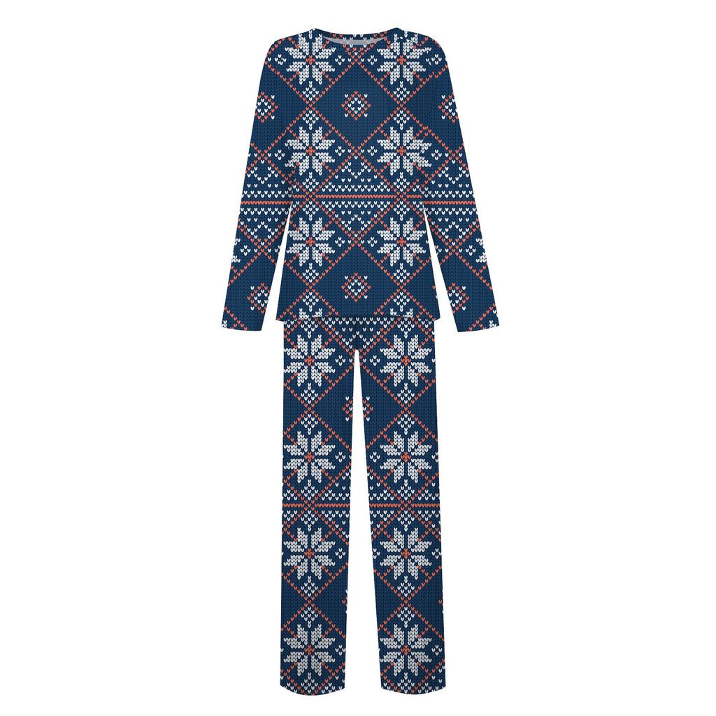 Рождественский комплект для семьи, родителей и детей, предметы интерьера, рождественская пижама, комплект из двух предметов