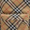 Burberry Двусторонняя молния Передний карман Украшенный Дизайн Рыцаря в Экипировке Полиэстер Рюкзак Маленький Мужской Рюкзак Бежевый 81023541