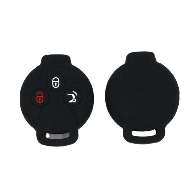 Силиконовый чехол для сменного чехла для складного ключа-пульта дистанционного управления Mercedes-Benz Smart.