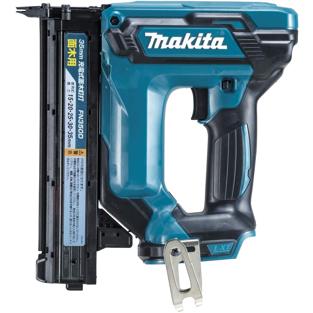 Makita 35 мм Аккумуляторный Дерево 18 В и Зарядное Устройство Продается Кейс FN350DZK Нейлер, (Батарея отдельно, в комплекте)