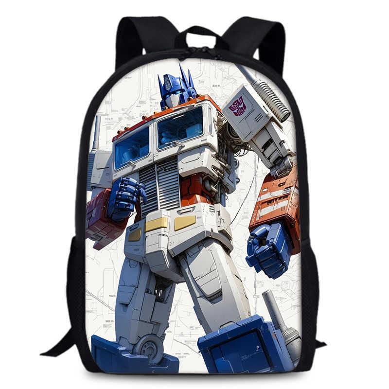 Рюкзак Transformers One 15-дюймовый из прочного полиэстера для студентов, унисекс, школьная сумка