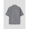 8SECONDS Loose Fit Washed Short Sleeve Denim Shacket Sky Blue (264765Fphq)