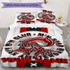Custom Name AJAX Bedding,Quilt Set Quilt Cover Pillowcase Home Birthday Gift(1 * duvet cover + 2 * pillowcase, without core)_xia