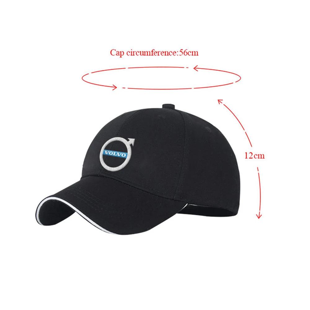 Baseball Cap Outdoor Summer Men Women Sports Hat Auto Accessories For Volvo Rdesign T6 AWD C30 S40 S60 S70 S90 V40 V50 XC30 XC40