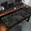Коврик для мыши с командной строкой Linux Большой коврик для мыши Шорткаты для Red Hat Ubuntu OpenSUSE Arch Debian Unix Программист Офисы Настольный коврик