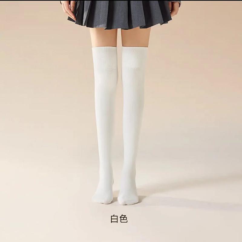 Spring and Autumn slimming pressure calf over knee socks, anti odor and anti slip cotton socks