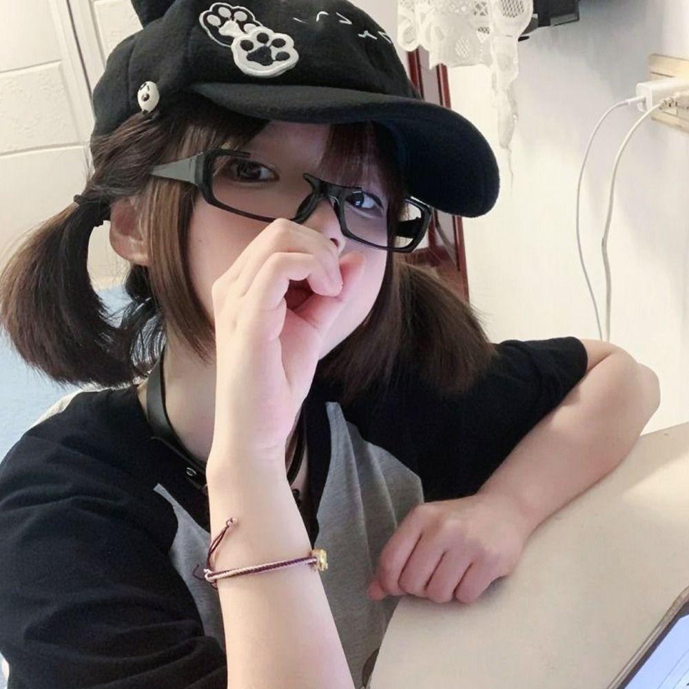 Модные милые береты, кепки Y2k Lolita JK Newsboy, повседневные милые шляпы Kawaii Kitten для женщин и девочек