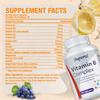 High Potency Vitamin B Complex, 120 Capsules - With Vitamin C - Natural Energy Complex