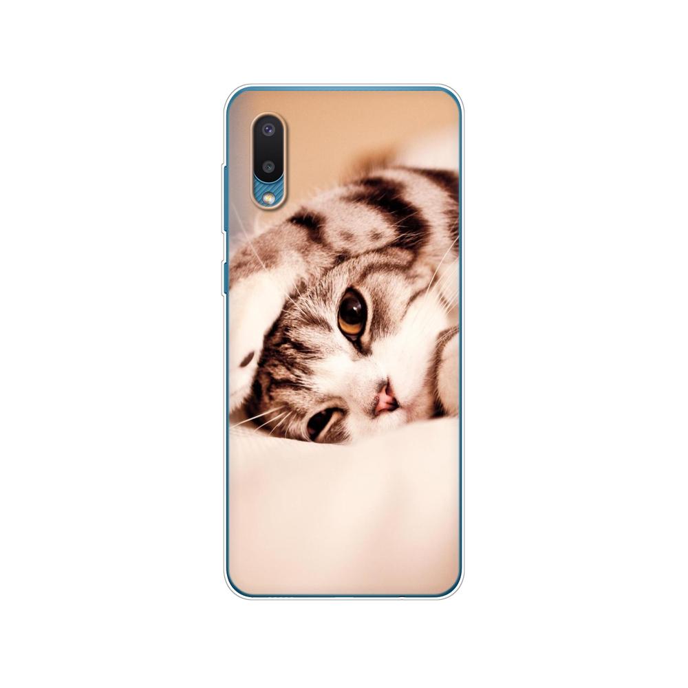 Чехол для Samsung A02 M02, мягкий силиконовый чехол из ТПУ для телефона Samsung Galaxy A02 Galaxy M02 SM-A022G a022, бампер 6,5 дюймов с цветком