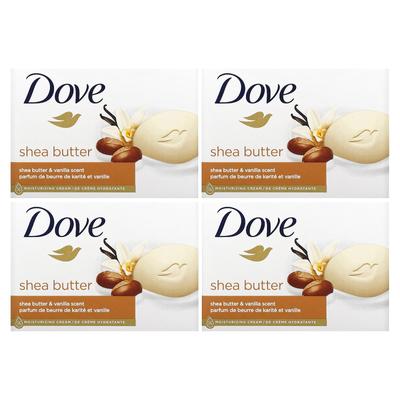 Мыло Beauty Bar Soap, масло ши и ваниль, 2 упаковки, 106 г (3,75 унции) каждый