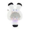 Cute Linkong Six Cakes Snow Fox Arctic Rabbit Stars Change Bag Fan Original Cute Peripheral Plush Jewelry Card Bag