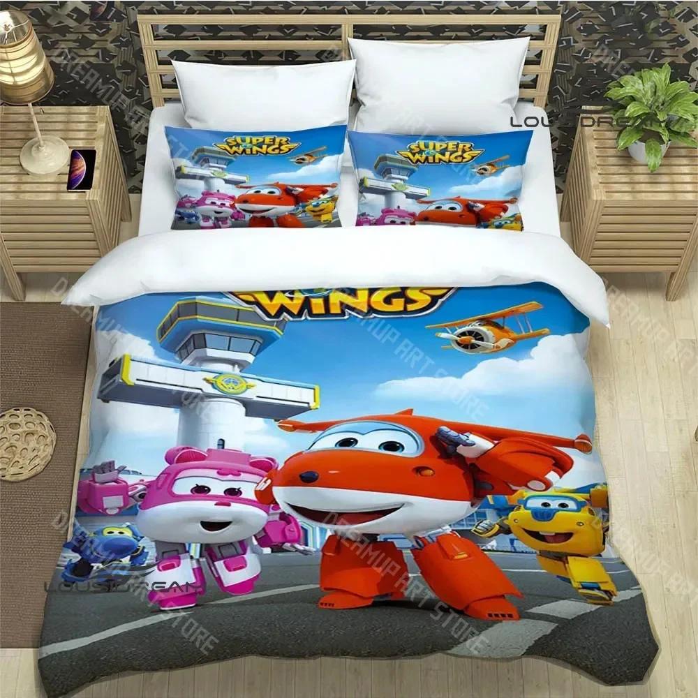 3D Print Super wings Bedding Sets exquisite supplies set duvet cover bed comforter set bedding set luxury birthday gift