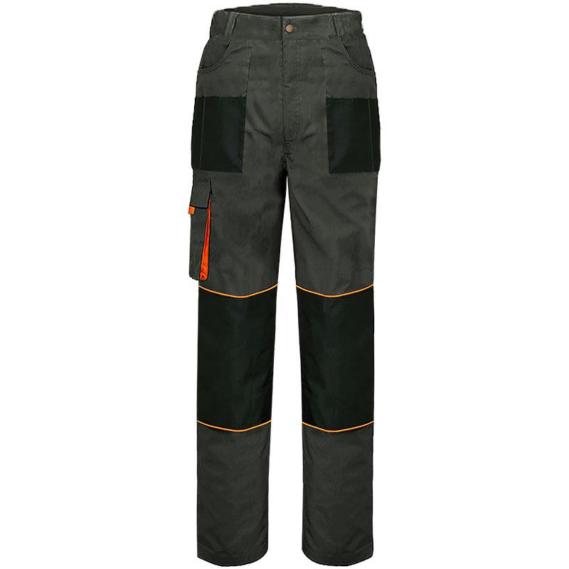 Unisex Pure Cotton Work Pants - Four Seasons Durable, Dirt & Wear-Resistant Plus Size Overalls for Machine Repair.