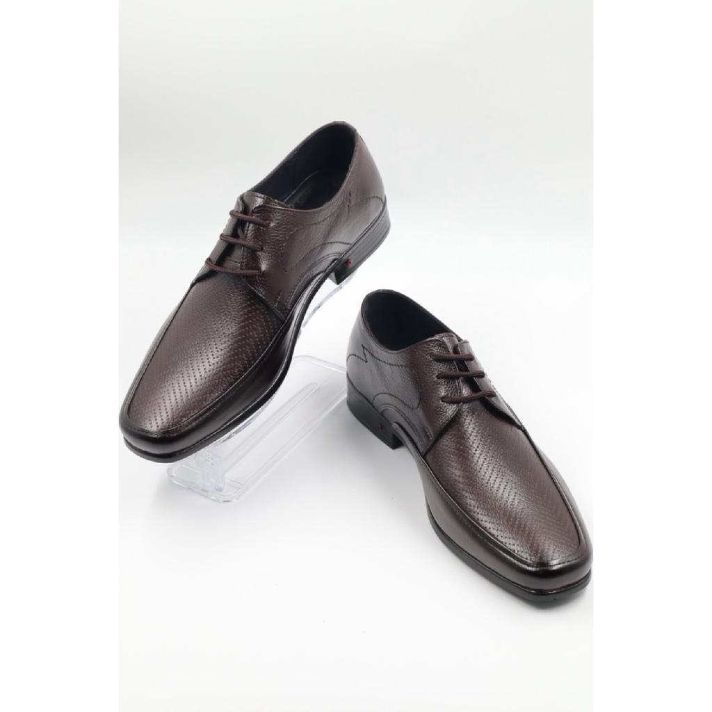 Мужские классические повседневные туфли из натуральной кожи с внутренней и внешней отделкой черного цвета с завязками