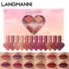 New 12-color Heart Matte Lipstick Set Velvet Mist Moisturizing Perfect Makeup Lip Gloss Gift Set