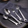 Spoon Mirror Polished Stainless Steel Home Cutlery Kitchen Accessories Dinner Spoon Tableware