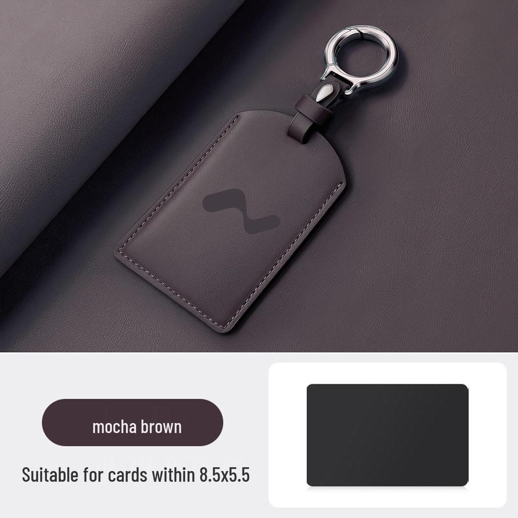 Держатель для ключей Lada: Кожаный NFC-чехол для защиты для мужчин и женщин