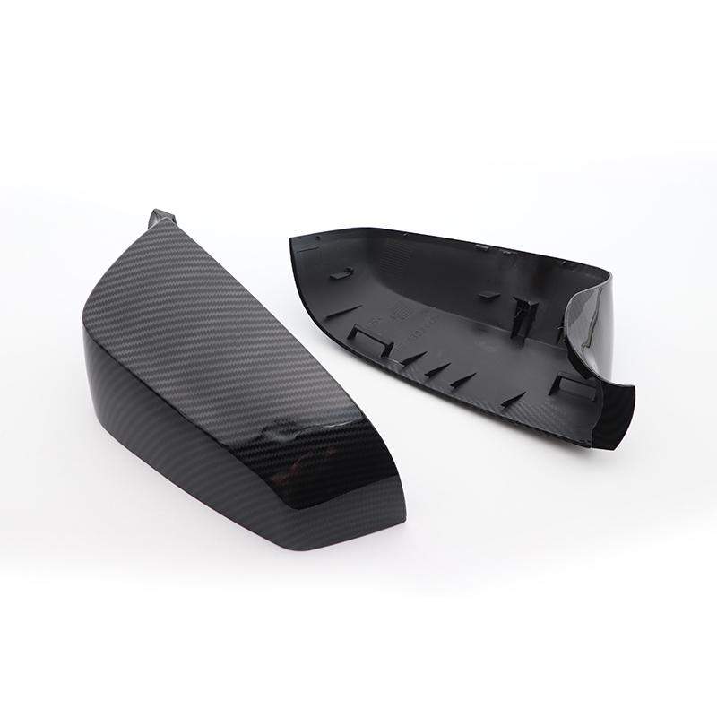 Карбоновый стиль, Стайлинг автомобиля, сменный зеркальный чехол в стиле M для BMW 5, 6, 7 серии F01 F02 F03 F04 F06 F07 F10 F11 F12